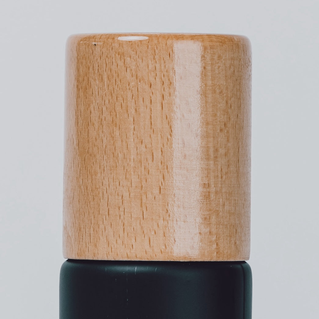 Olivenöl Geschenk Flasche Holzdeckel