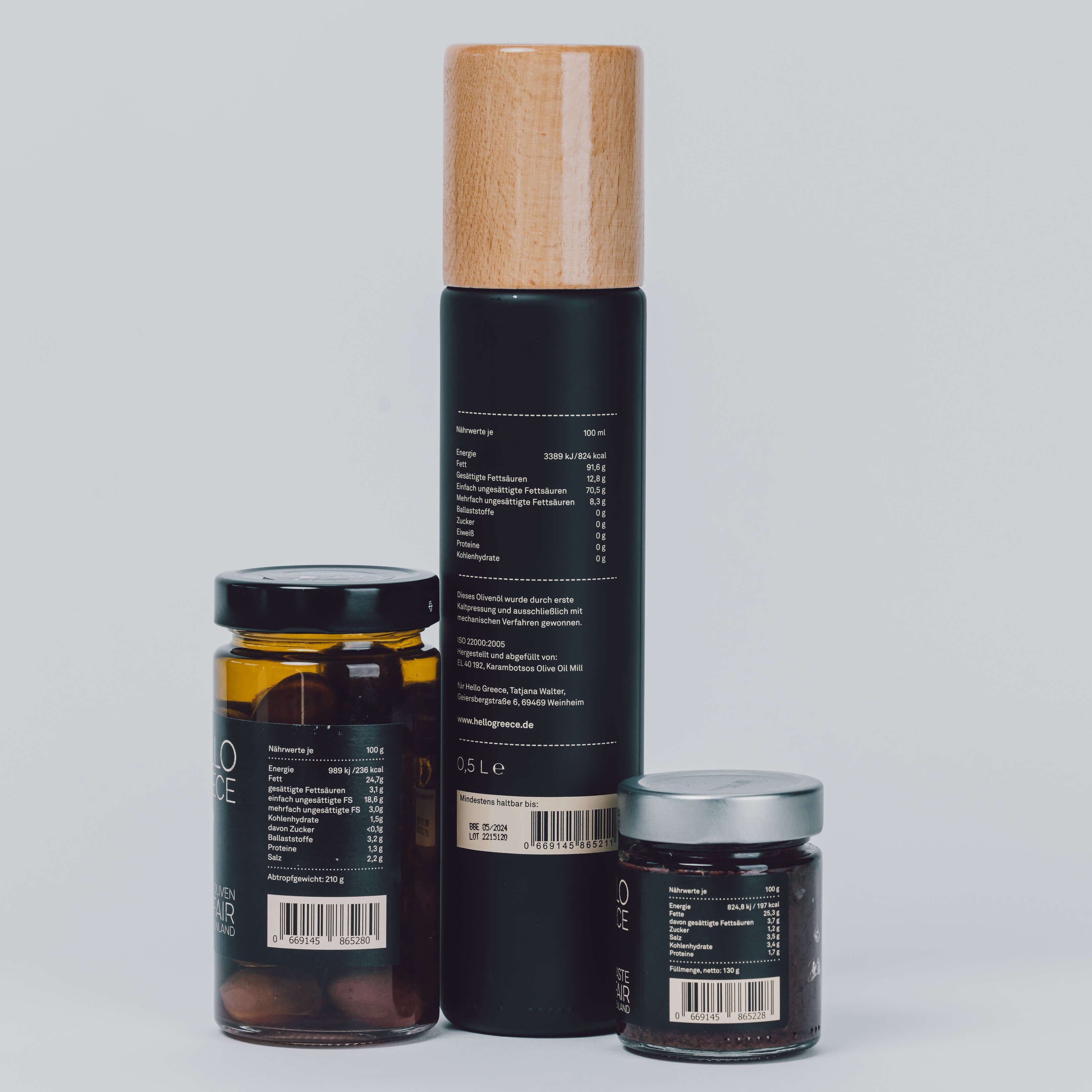 Olivenöl Geschenk Set